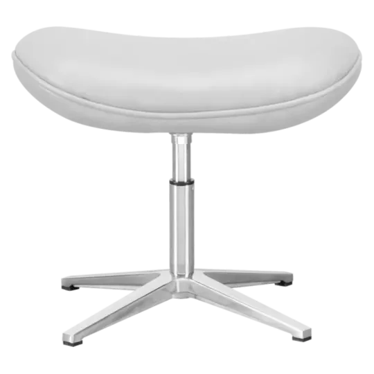 Flag Chair Wit Leer Flegg Chair Wit Leer