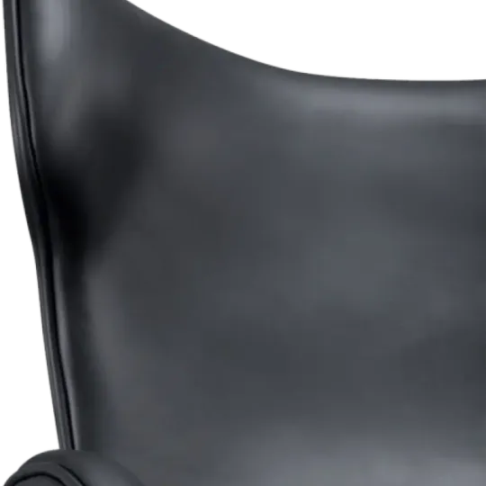 Flag Chair Zwart Leer Flag Chair Zwart Leer