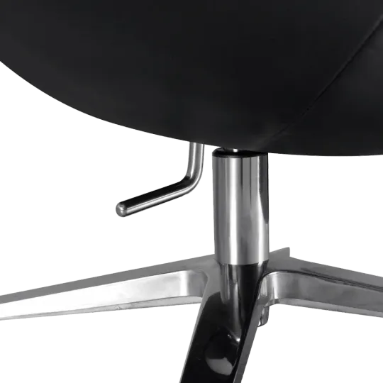 Flag Chair Zwart Leer Flag Chair Zwart Leer