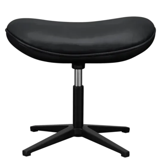 Flag Chair Zwart Leer Flegg Chair Zwart Leer