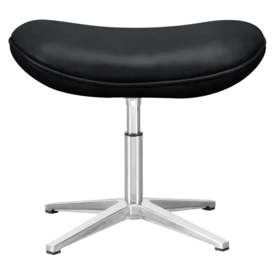 Flag Chair Zwart Leer Flegg Chair Zwart Leer