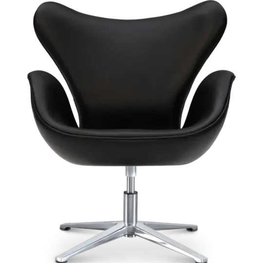 Sean Chair Zwart Leer
