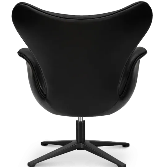 Sean Chair Zwart Leer