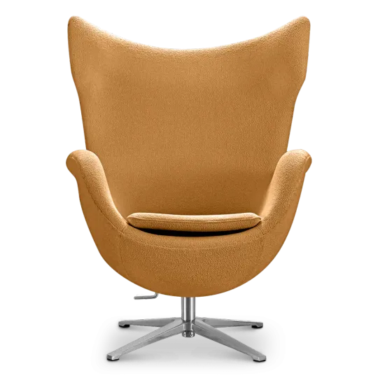Flag Chair Bruin Teddy Boucle