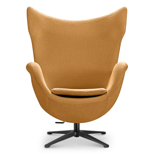 Flag Chair Bruin Teddy Boucle