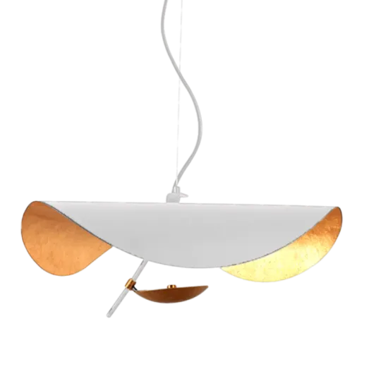 Hanglamp Gulf | Mat Wit / Goud Hanglamp Gulf | Mat Wit / Goud