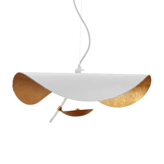 Hanglamp Gulf | Mat Wit / Goud Hanglamp Gulf | Mat Wit / Goud