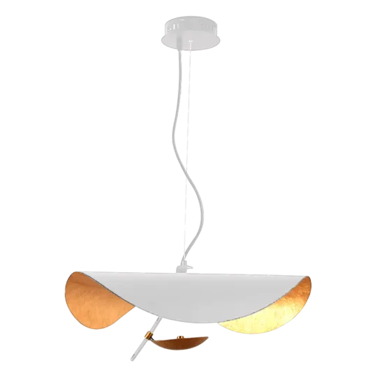Hanglamp Gulf | Mat Wit / Goud Hanglamp Gulf | Mat Wit / Goud
