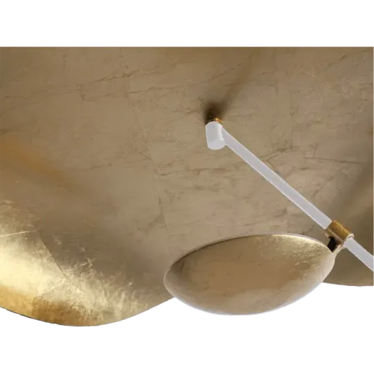 Hanglamp Gulf | Mat Wit / Goud Hanglamp Gulf | Mat Wit / Goud