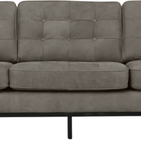 Italo Drie Zits Elegant Silver Grey Velvet Italo Drie Zits Elegant Silver Grey Velvet