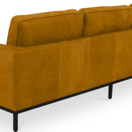 Italo Drie Zits Okergold Velvet Italo Drie Zits Okergold Velvet