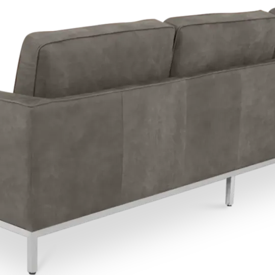 Italo Drie Zits Elegant Silver Grey Velvet Italo Drie Zits Elegant Silver Grey Velvet