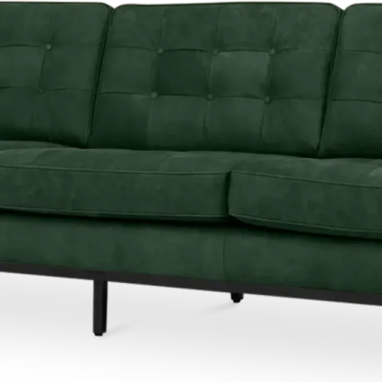 Italo Drie Zits Forest Green Velvet Italo Drie Zits Forest Green Velvet
