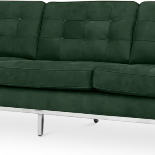 Italo Drie Zits Forest Green Velvet Italo Drie Zits Forest Green Velvet