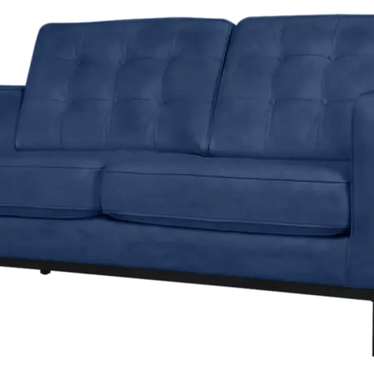 Italo Twee Zits Kings Blue Velvet