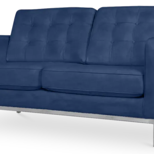 Italo Twee Zits Kings Blue Velvet