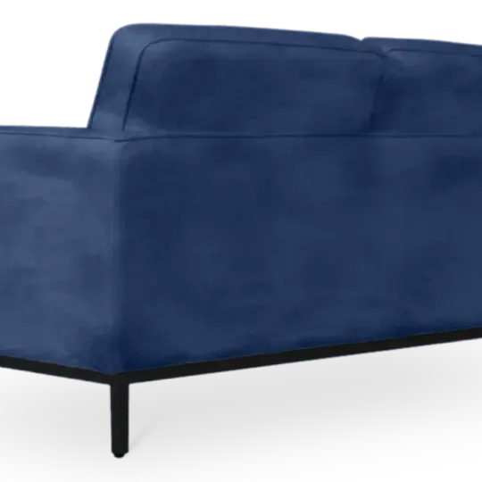 Italo Twee Zits Kings Blue Velvet