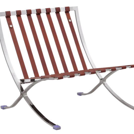 Paviljoen Chair Luxe Volleer Cognac/Bruin Paviljoen Chair Luxe Volleer Cognac/Bruin