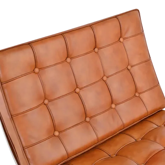 Paviljoen Chair Luxe Volleer Cognac/Bruin Paviljoen Chair Luxe Volleer Cognac/Bruin