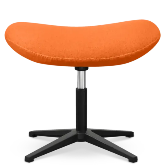 Flag Ottoman / Hocker Oranje Kasjmier Flegg Ottoman / Hocker Oranje Kasjmier