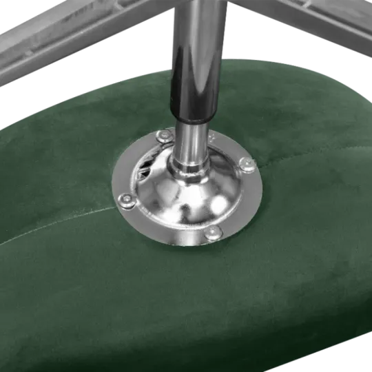 Flegg Ottoman / Hocker Forrest Green Velvet