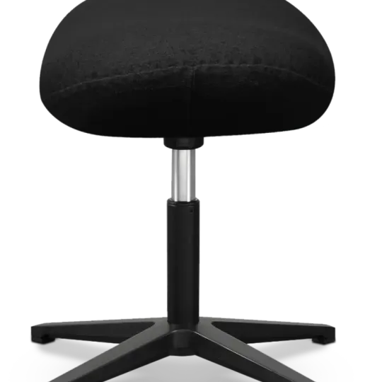 Flegg Ottoman / Hocker Zwart Kasjmier