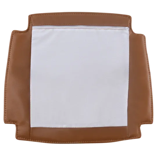 Seatdot / Kussentje voor Wishbone stoelen | PU Leer | Cognac/Bruin Seatdot / Kussentje voor Wishbone stoelen | PU Leer | Cognac/Bruin