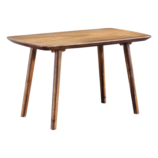 Cavel Deens Ovale Notenhouten Bureau | Scandolf
