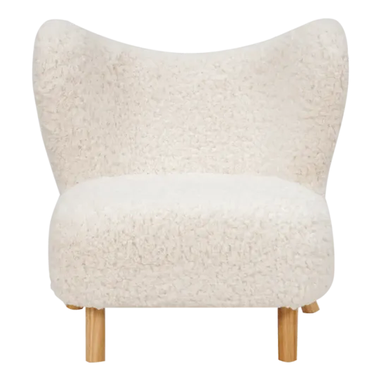 Little Kita Fauteuil Wit | Essen Pootjes (OUD MODEL)