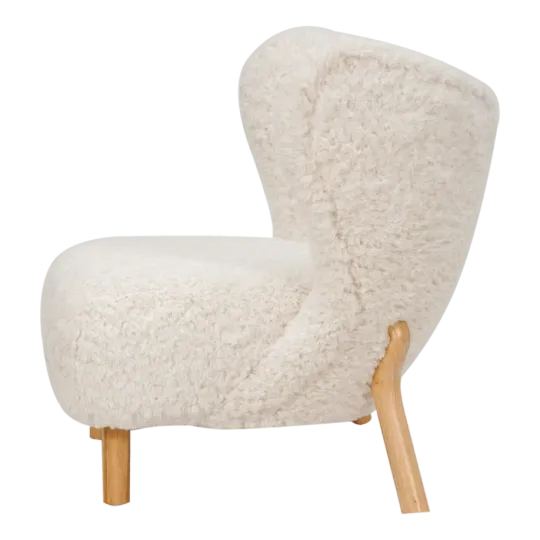 Little Kita Fauteuil Wit | Essen Pootjes (OUD MODEL)