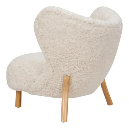 Little Kita Fauteuil Wit | Essen Pootjes (OUD MODEL)