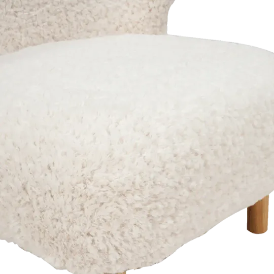 Little Kita Fauteuil Wit | Essen Pootjes (OUD MODEL)