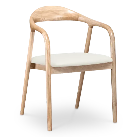 Artson Eetkamerstoel | Essen | Offwhite PU Leer Artson Eetkamerstoel | Essen | Offwhite PU Leer