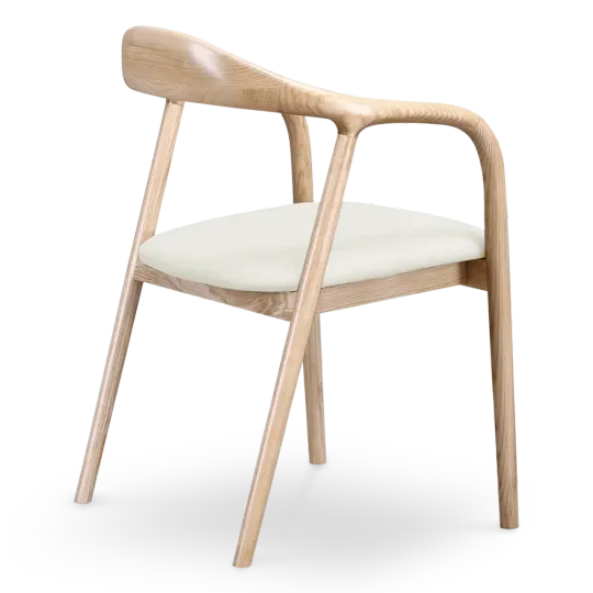 Artson Eetkamerstoel | Essen | Offwhite PU Leer Artson Eetkamerstoel | Essen | Offwhite PU Leer