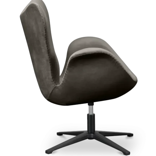 Sean Chair Zilver Grijs Velvet Sean Chair Zilver Grijs Velvet