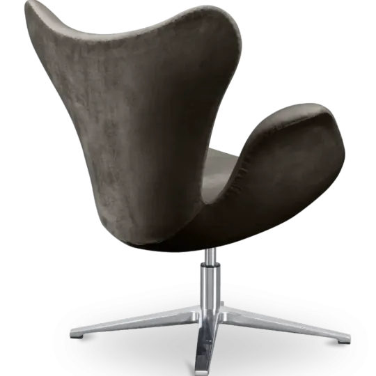 Sean Chair Zilver Grijs Velvet Sean Chair Zilver Grijs Velvet