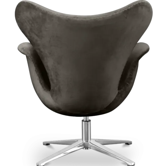 Sean Chair Zilver Grijs Velvet Sean Chair Zilver Grijs Velvet