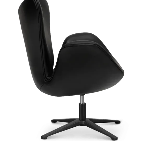 Sean Chair Zwart Leer