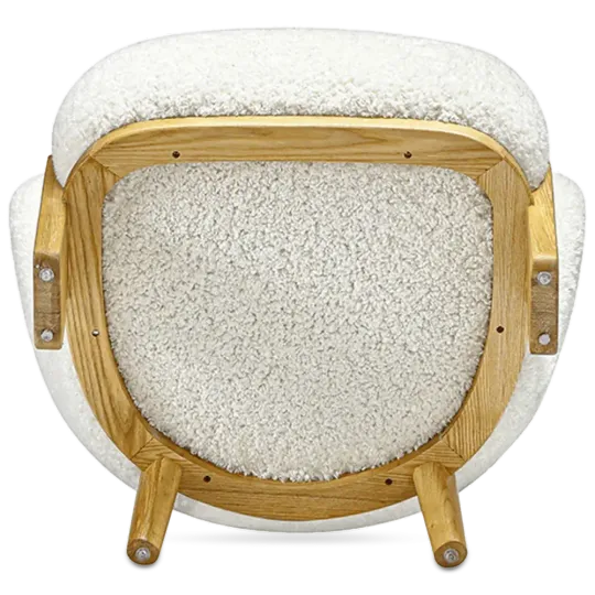 Little Kita Fauteuil Wit | Essen Pootjes