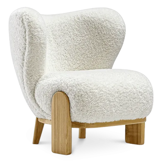 Little Kita Fauteuil Wit | Essen Pootjes