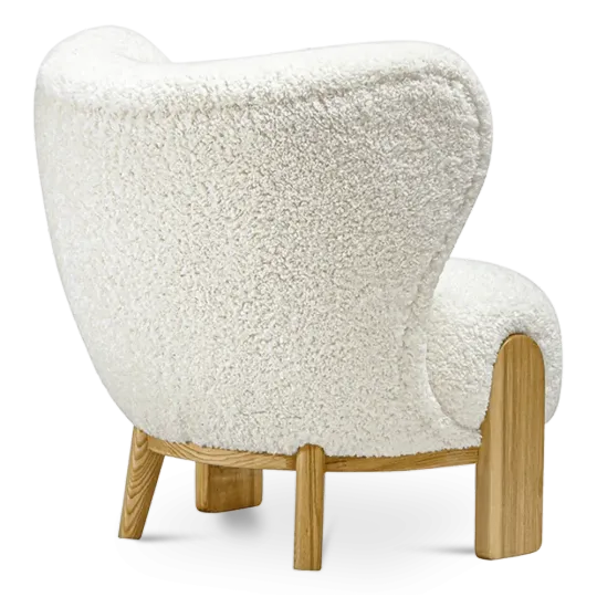 Little Kita Fauteuil Wit | Essen Pootjes