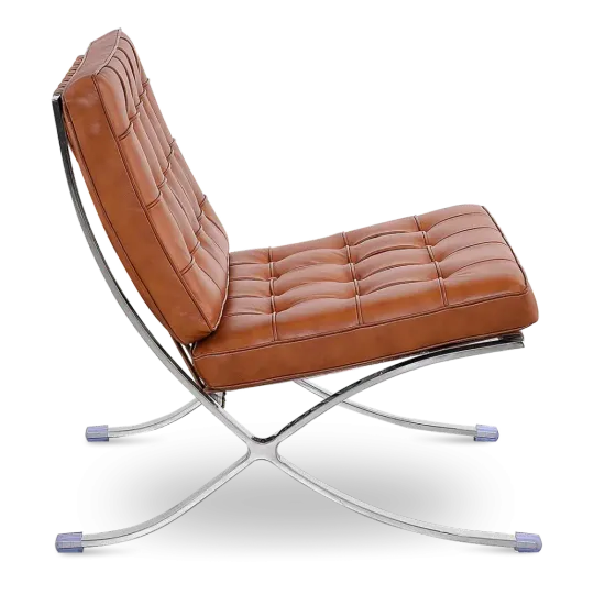 Paviljoen Chair Luxe Volleer Cognac/Bruin Paviljoen Chair Luxe Volleer Cognac/Bruin